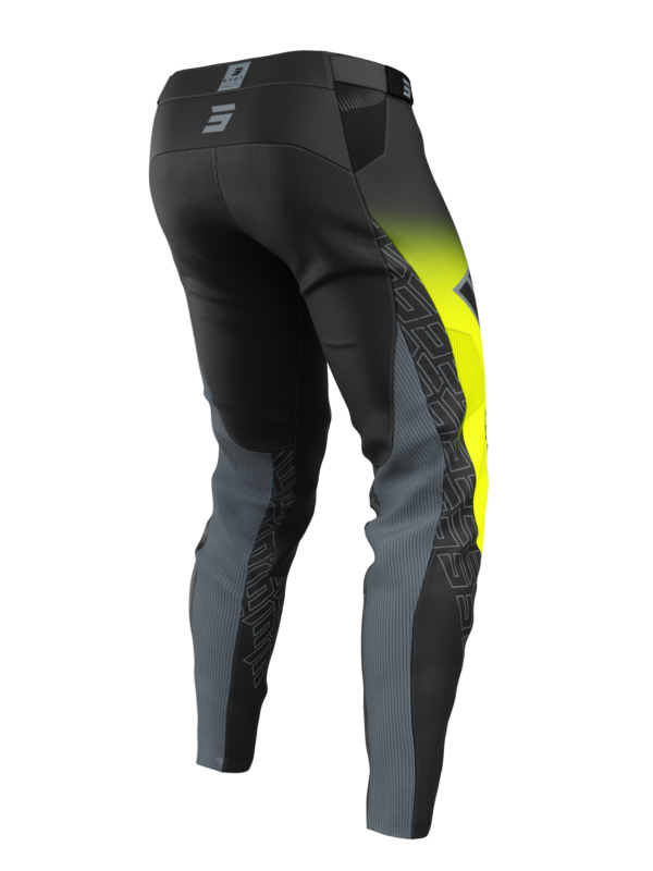 Shot MX Cross Broek Volwassen Aerolite Ultra Fluor Geel 2025 Collectie - Afbeelding 2