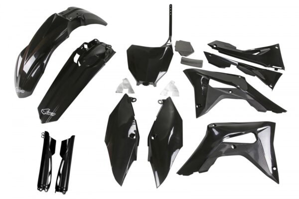 UFO plastic kit Zwart Honda CRF 250R 18-21 & CRF 450R 17-20 ( full kit )