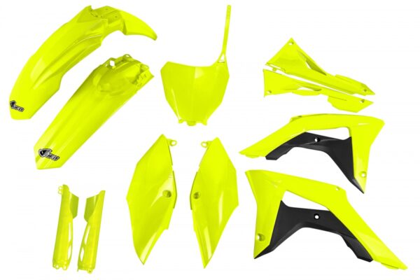 UFO plastic kit Fluor Geel Honda CRF 250R 18-21 & CRF 450R 17-20 ( full kit )