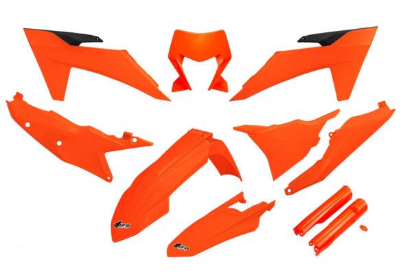 UFO plastic kit Fluor Oranje ( Full kit ) KTM EXC/EXC-F 250/300/350/450/500 2024-