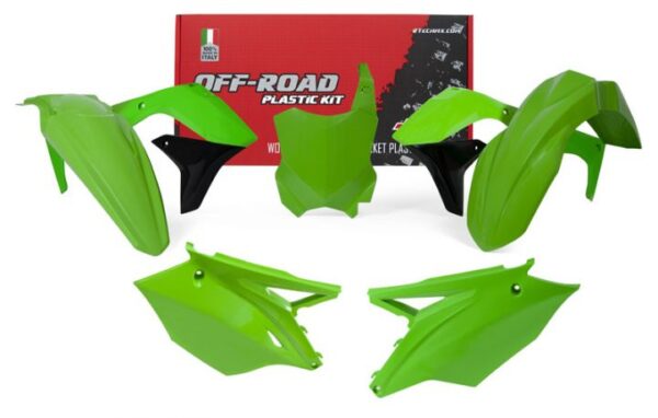 Racetech plastic kit Groen Kawasaki KX 450F 2016-2017