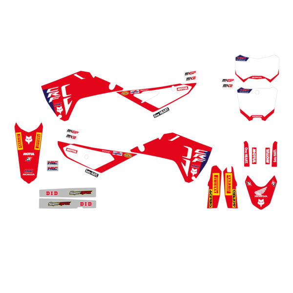 Blackbird Stickerset 'Replica HRC Factory' Honda CRF 250R/450R 2025