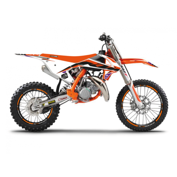 Blackbird Dream 5 stickerset 3 delig KTM SX 85 2018-2024 - Afbeelding 2